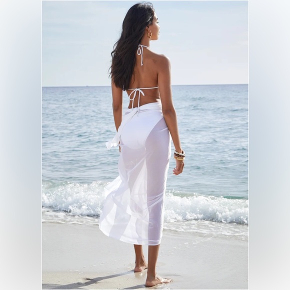 VENUS White Halter Swim Cover-Up - Picture 11 of 11